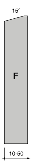 Säulenschutz - Profil F