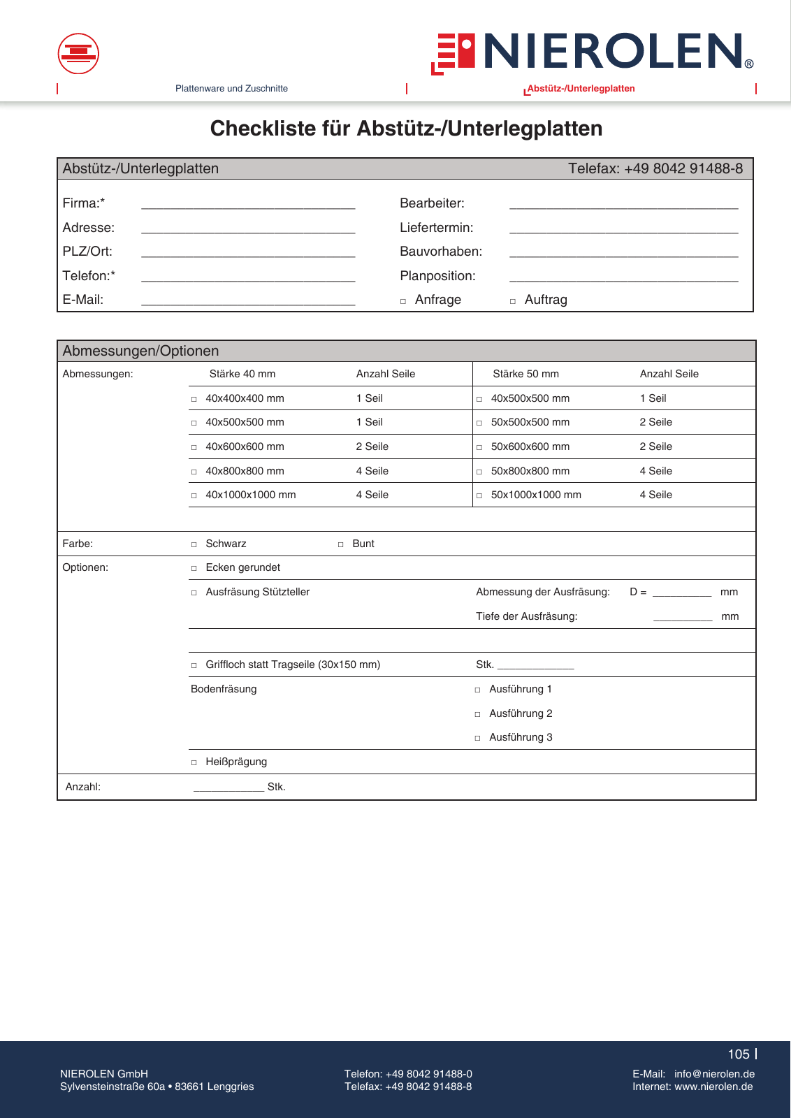 Vorschau NIEROLEN - Produktkatalog Seite 105